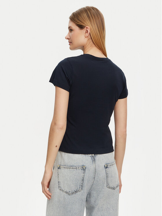 Guess Guess Футболка V5GI02 K9RM1 Cиній Slim Fit