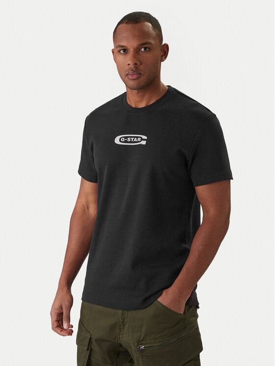 G-Star Raw G-Star Raw Camiseta Old Skool D25967-C812 Negro Regular Fit