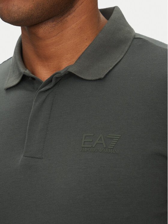 EA7 Emporio Armani EA7 Emporio Armani Поло 7M000228 AF10373 U8109 Сірий Regular Fit