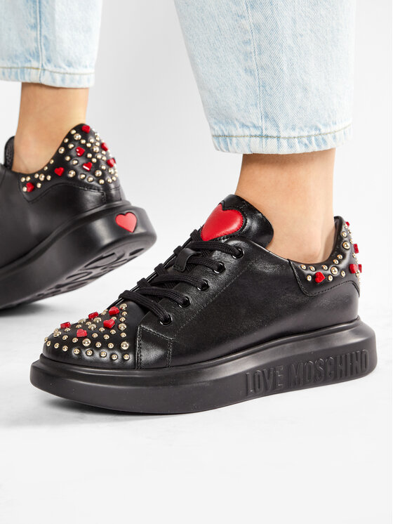 LOVE MOSCHINO Sportcipők LOVE MOSCHINO JA15224G1CIA0000 Fekete