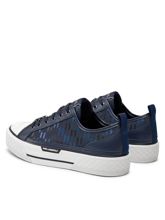 KARL LAGERFELD Trampki KARL LAGERFELD KL50424 Granatowy