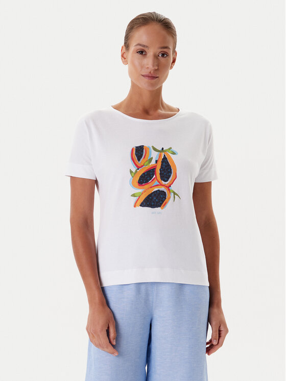 TATUUM Tatuum Póló Lali 2 T2511.111 Fehér Regular Fit