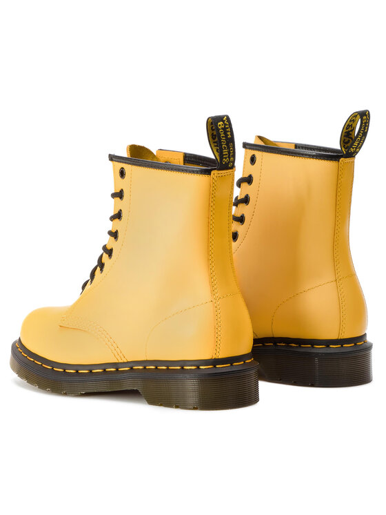 Dr. Martens Šņorzābaki Dr. Martens 1460 Smooth 24614700 Dzeltens