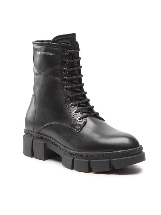 KARL LAGERFELD Черевики KARL LAGERFELD KL43250 Чорний