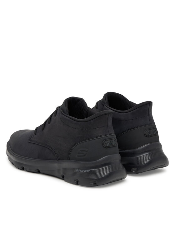 Skechers Bakancs Skechers Arch Fit Garza 205514 BBK Fekete