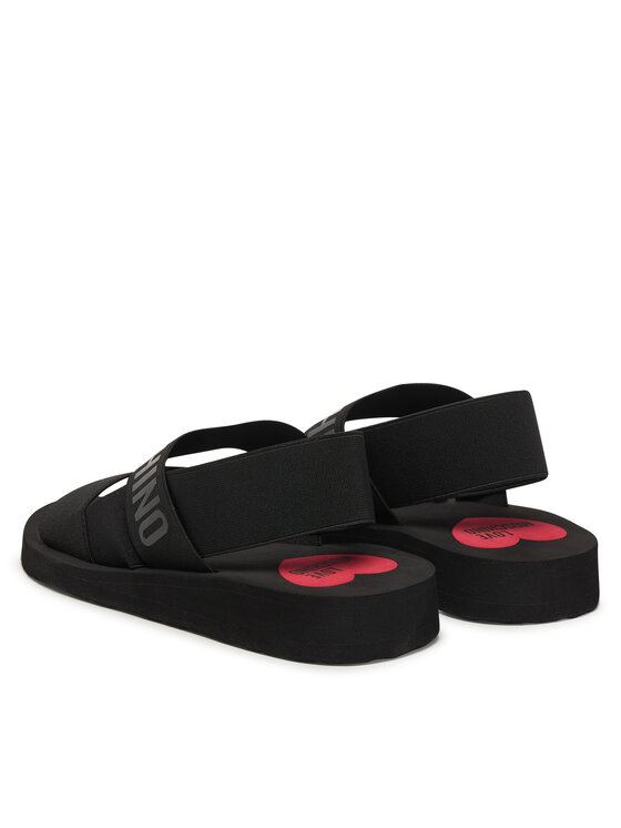 LOVE MOSCHINO Босоніжки LOVE MOSCHINO JA16033G0OJN7000 Чорний