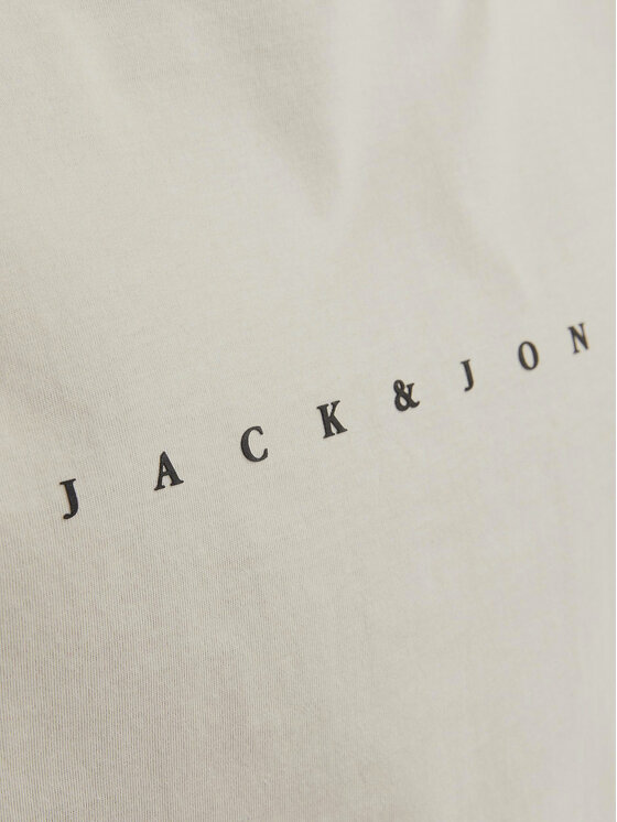 Jack & Jones Jack & Jones T-Shirt Star 12234746 Μπεζ Relaxed Fit