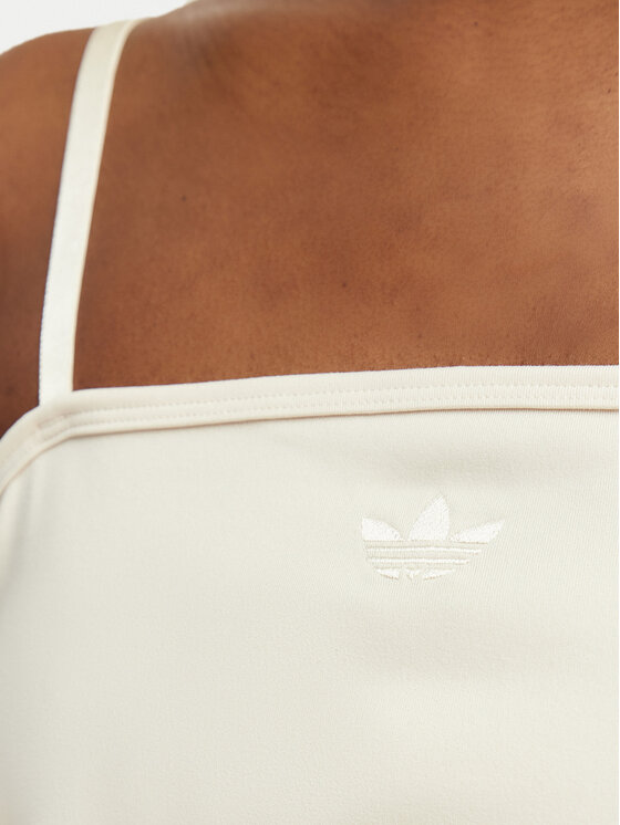 adidas adidas Top Pearl Tube KE3403 Écru Slim Fit