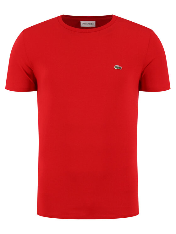 Lacoste Lacoste Футболка TH6709 Червоний Regular Fit