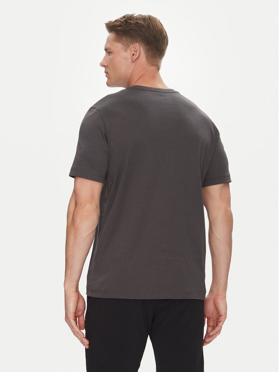 BOSS BOSS Póló Logo Future 50543796 Szürke Regular Fit