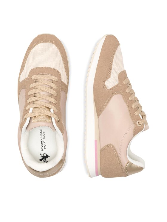 Beverly Hills Polo Club Sneakersy Beverly Hills Polo Club W-VSS24003 Béžová