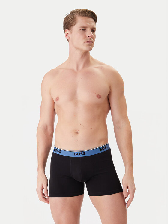 BOSS BOSS Conjunto de calzoncillos boxer 50554694 Negro