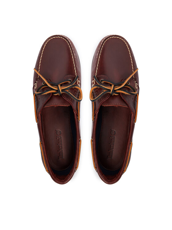 Timberland Мокасини Timberland Classic Boat 2 Eye TB0250452141 Бордовий