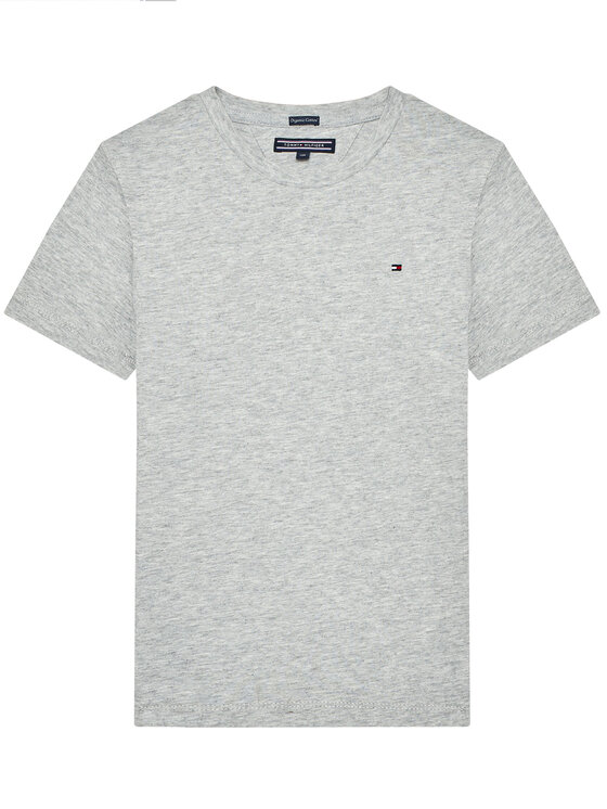 Tommy Hilfiger Tommy Hilfiger Marškinėliai KB0KB04140 S Pilka Regular Fit