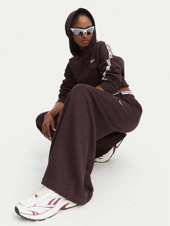 Reebok Reebok Pantaloni da tuta Aleksandra RK25682CCW Marrone scuro Regular Fit