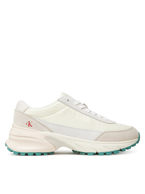 Calvin Klein Jeans Сникърси Calvin Klein Jeans Hike Runner Mg Nylon Perl YW0YW01963 Екрю
