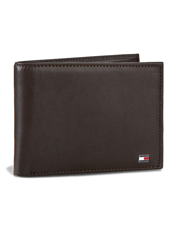 Tommy Hilfiger Peněženka Tommy Hilfiger Eton Cc And Coin Pocket AM0AM00651/83361 Hnědá