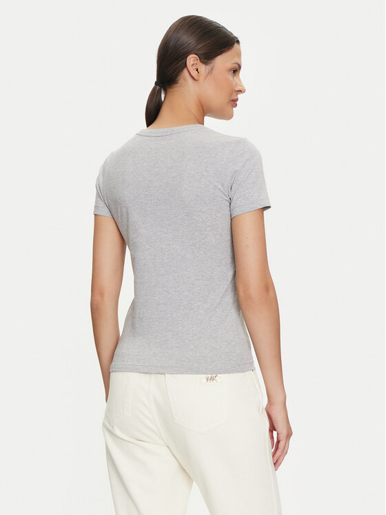 Guess Jeans Guess Jeans Футболка W4YI01 J1314 Сірий Slim Fit