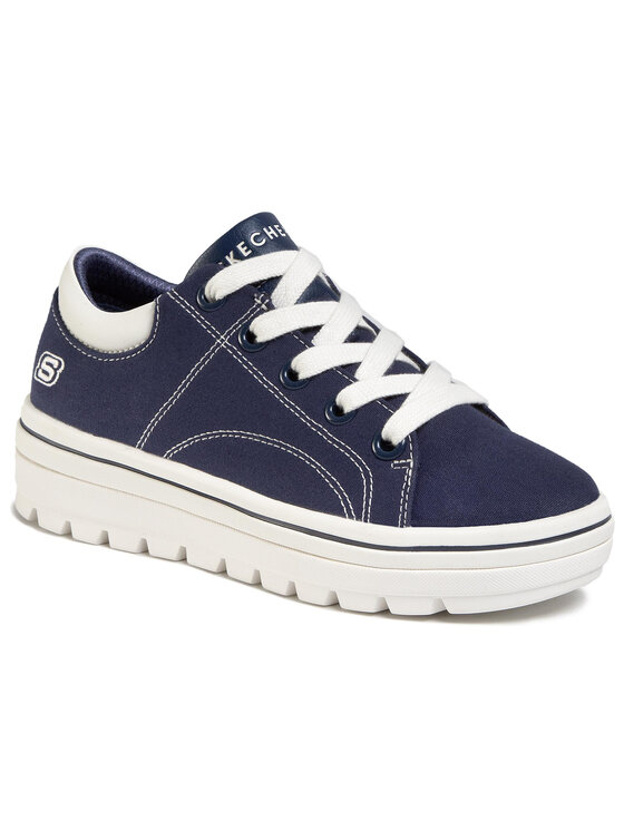 Skechers Sneakersy Skechers Street Cleat 74100 Granatowy