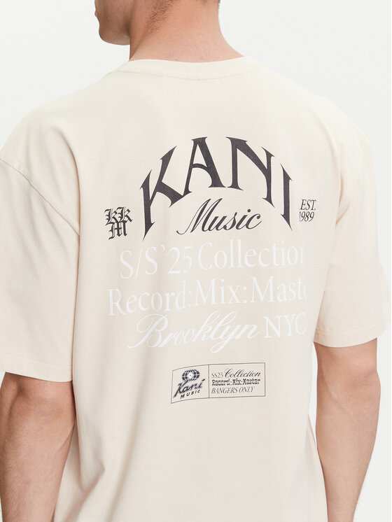 Karl Kani Karl Kani Футболка PD00005333 Бежевий Relaxed Fit