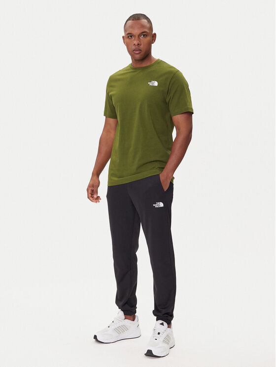 The North Face The North Face Camiseta Redbox NF0A87NP Verde Regular Fit