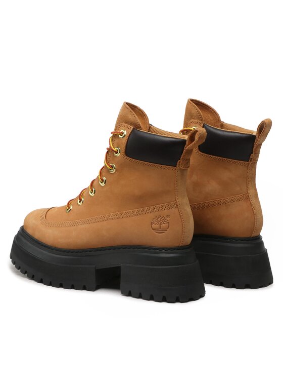 Timberland Gležnjače Timberland Sky 6In LaceUp TB0A2KMU2311 Smeđa