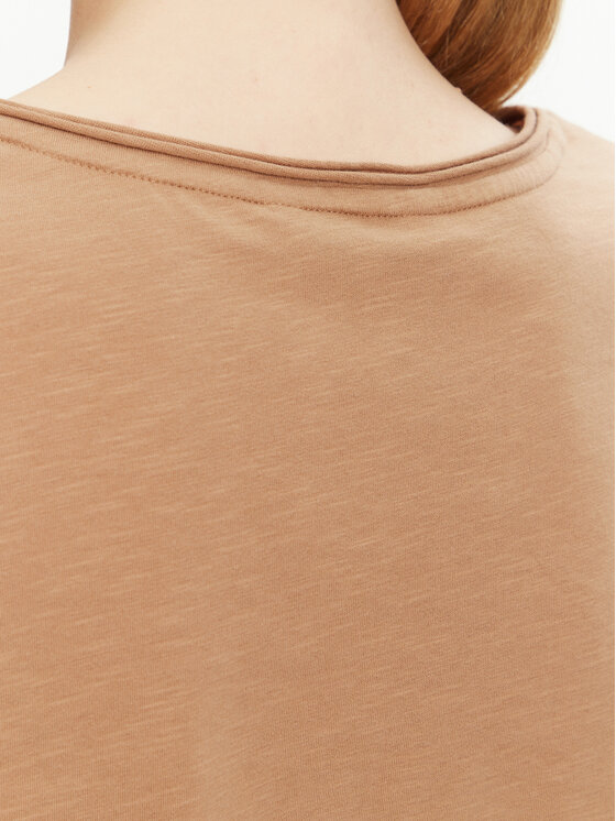 Tommy Hilfiger Tommy Hilfiger T-Shirt WW0WW43901 Μπεζ Relaxed Fit