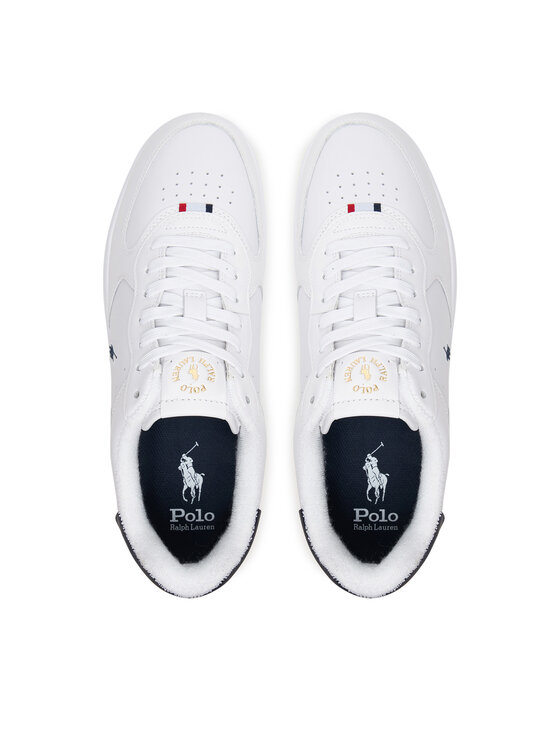 Polo Ralph Lauren Сникърси Polo Ralph Lauren Masters Ct Rib 809P01636001 Бял