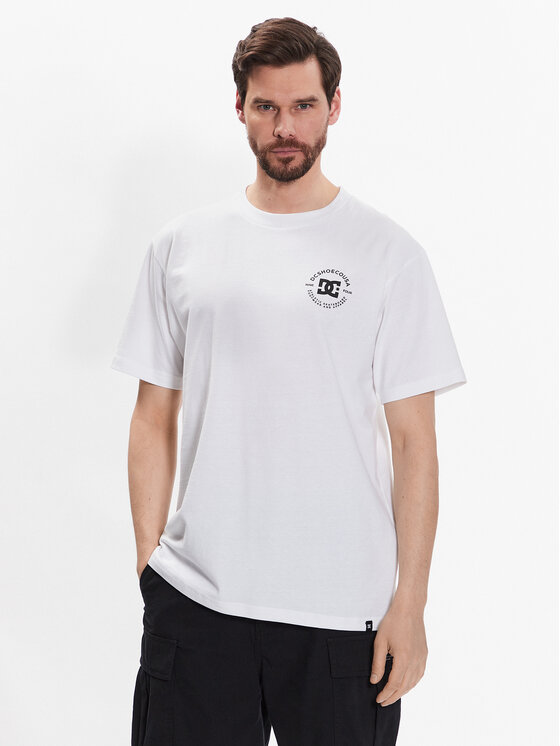 DC Shoes DC Shoes T-shirt Star Pilot ADYZT04991 Bijela Relaxed Fit