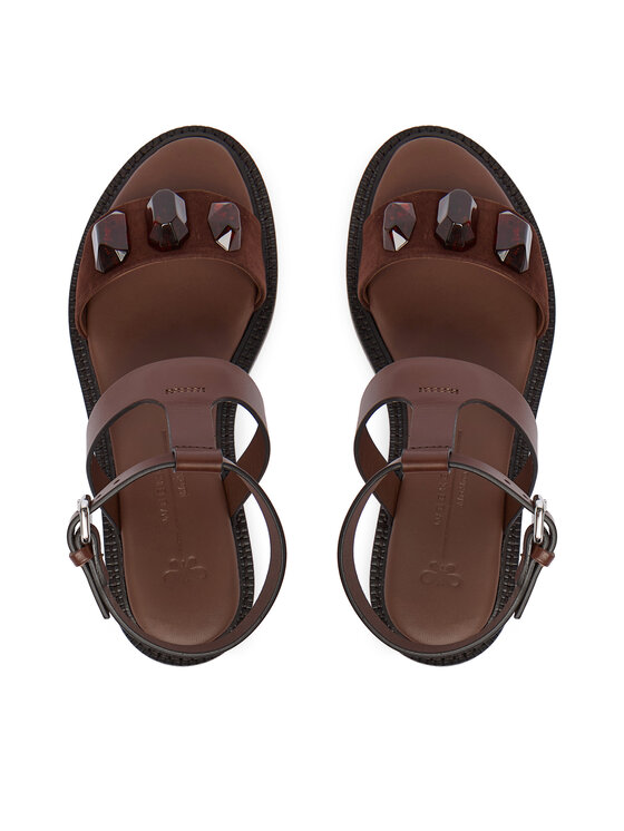 Weekend Max Mara Sandały Weekend Max Mara 2615521075600 Brązowy