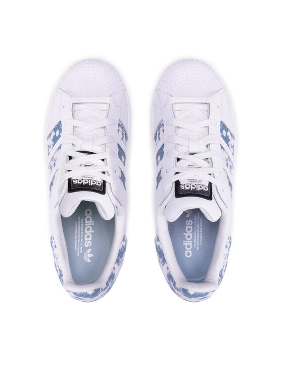 adidas gazelle silver green womens Superstar II Cloud White/Core Black – Dr. Adams main image 1