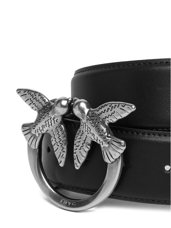 PINKO Ремінь PINKO Love Berry H4 Belt PE 23 PLT01 100120 A0F1 Чорний