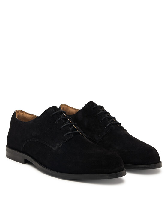 Calvin Klein Cipele Calvin Klein Ess Rubber Derby HM0HM02269 Crna