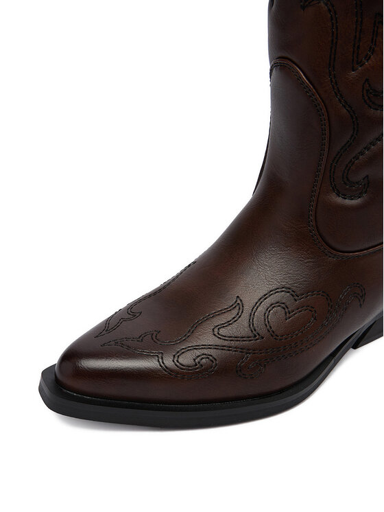 Juicy Couture Cizme și botine cowboy Juicy Couture CEO-HY24113-10 Maro