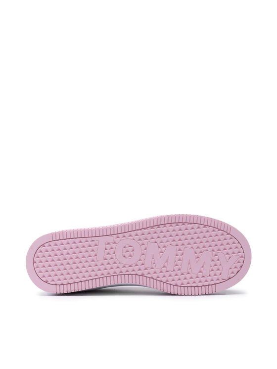 Tommy Hilfiger Tenisice Tommy Hilfiger Iconic Flatform EN0EN01421 Bež