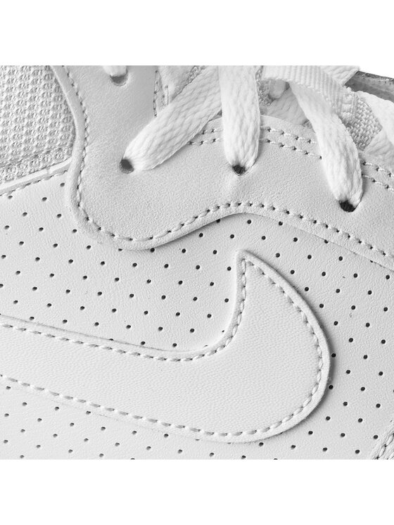 Nike Snīkeri Nike Court Borough Mid (GS) 839977 100 Balts
