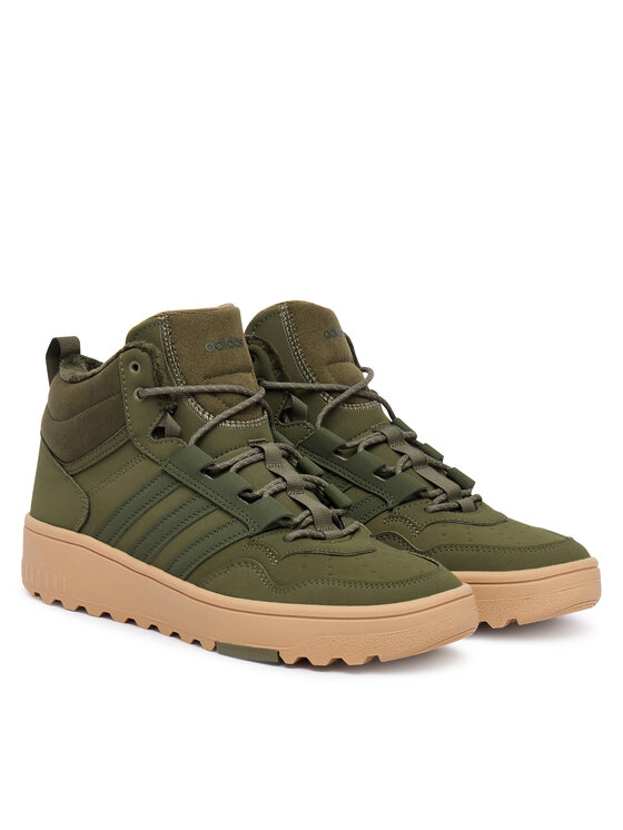 adidas Sneakersy adidas Hoops 4.0 Mid JQ5363 Khaki
