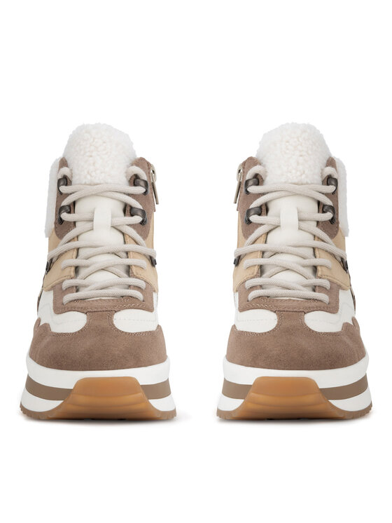 Rieker Revolution Lifestyle Sneakersy Rieker Revolution Lifestyle W0970-64 Béžová