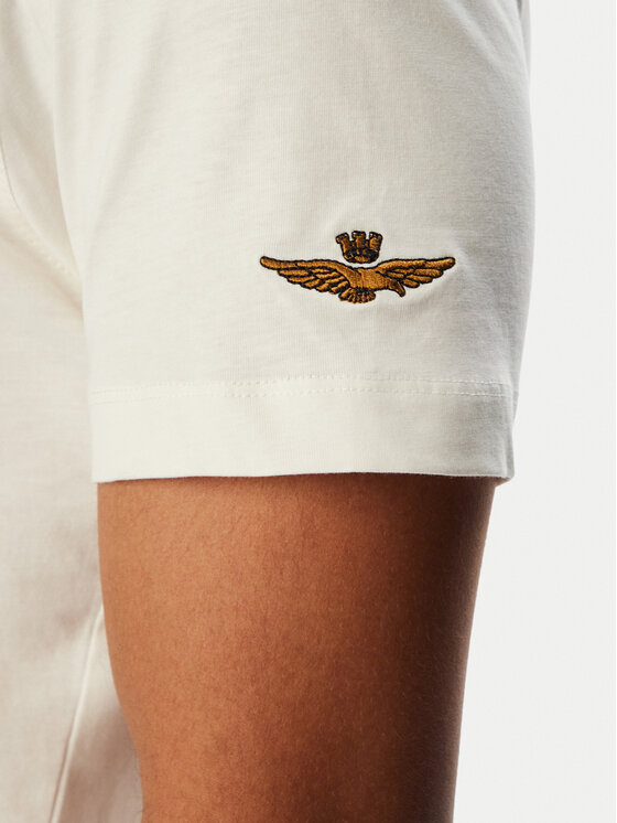 Aeronautica Militare Aeronautica Militare Camiseta 262TS2582UJ00750 Blanco Regular Fit