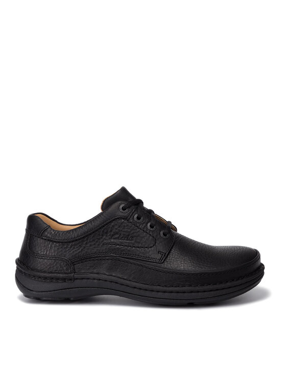 Clarks Туфлі Clarks Nature Three 203390087 Чорний