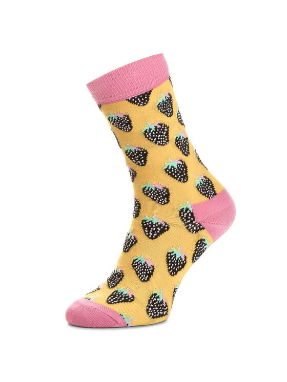 Happy Socks Довгі шкарпетки Happy Socks STB01-200 Золотий