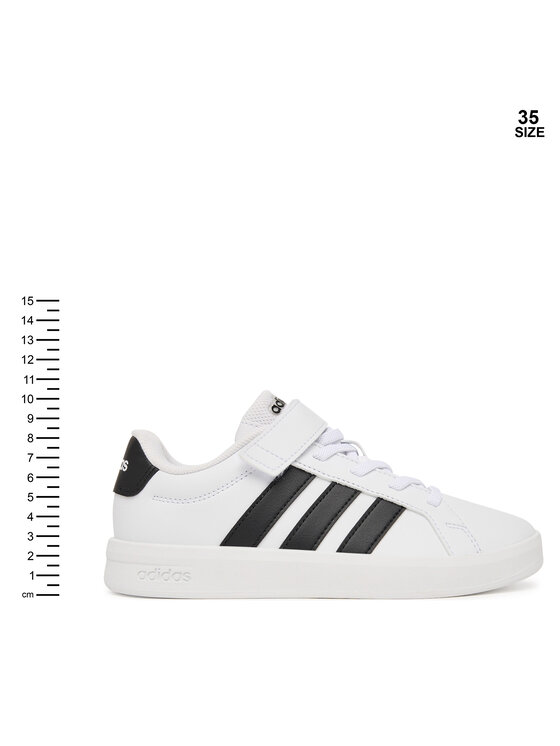 adidas Sneakersy adidas Grand Court 3.0 Shoes Children HP3531 Biały