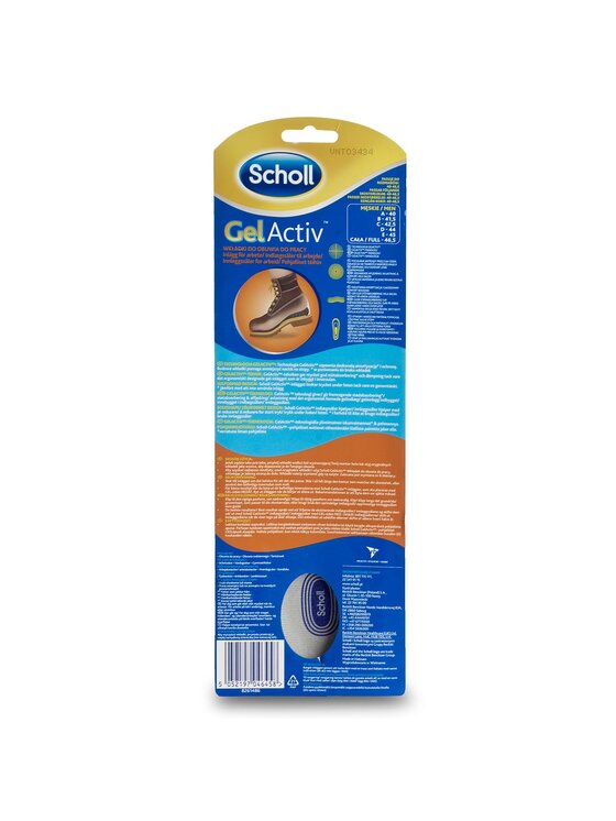 Scholl Plantillas de gel Scholl Gel Activ Insoles For Work