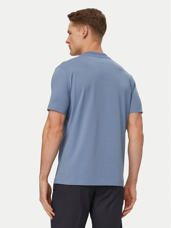 BOSS BOSS T-shirt 50506373 Svijetlo plava Regular Fit