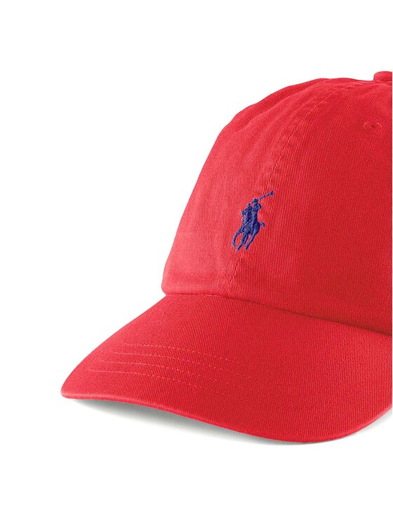 Polo Ralph Lauren Бейсболка Polo Ralph Lauren 211912843022 Червоний