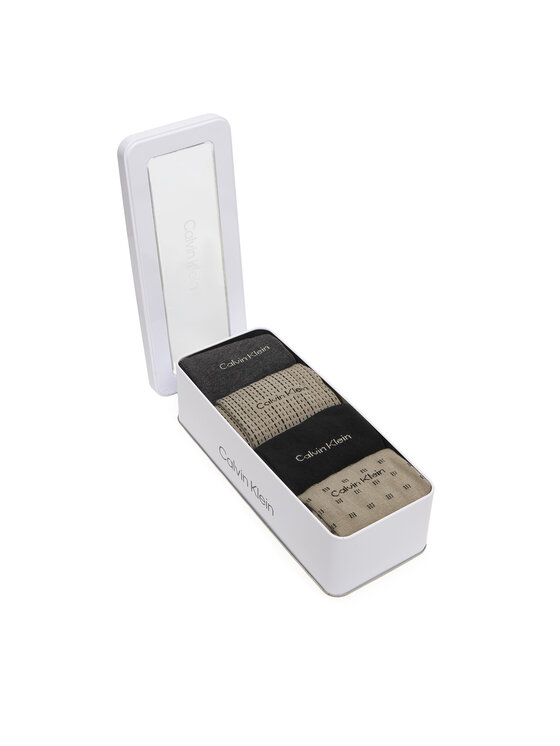 Calvin Klein Дълги чорапи Calvin Klein 701241207 Бежов