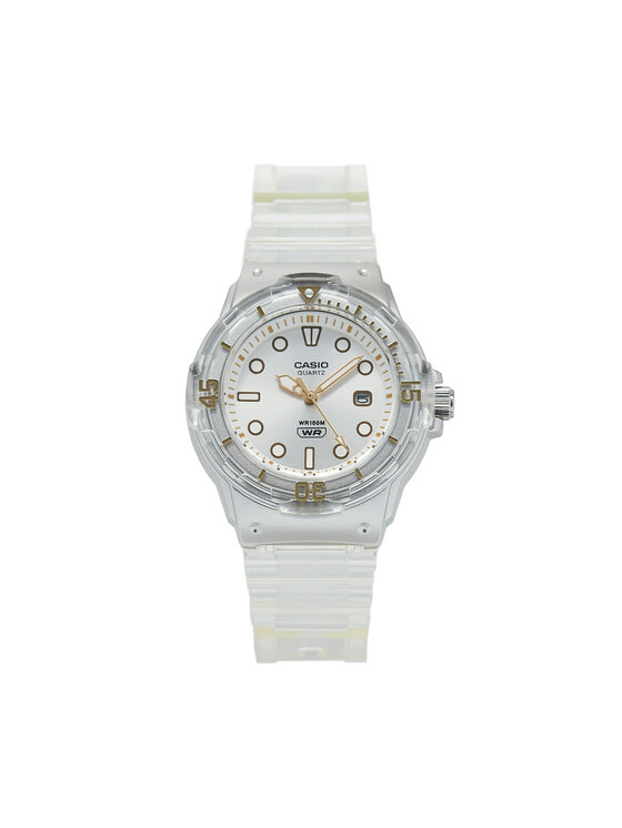 Casio Ročna ura Casio Lady Translucent LRW-200HS-7EVEF Transparentna