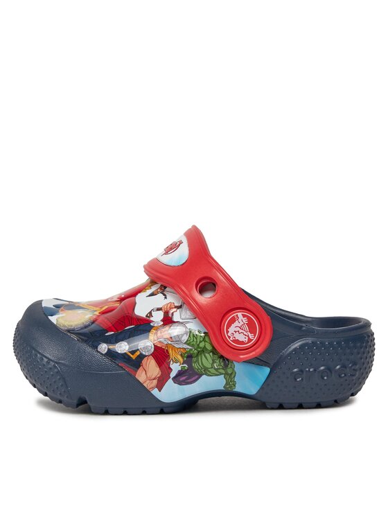 Crocs Шльопанці Crocs Fl Avengers Patch Clog T Clog 207068 Cиній