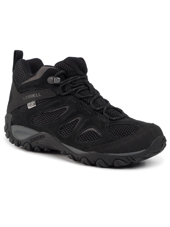 Merrell Trekingová obuv Merrell Yokota 2 Mid Wp J99711 Čierna