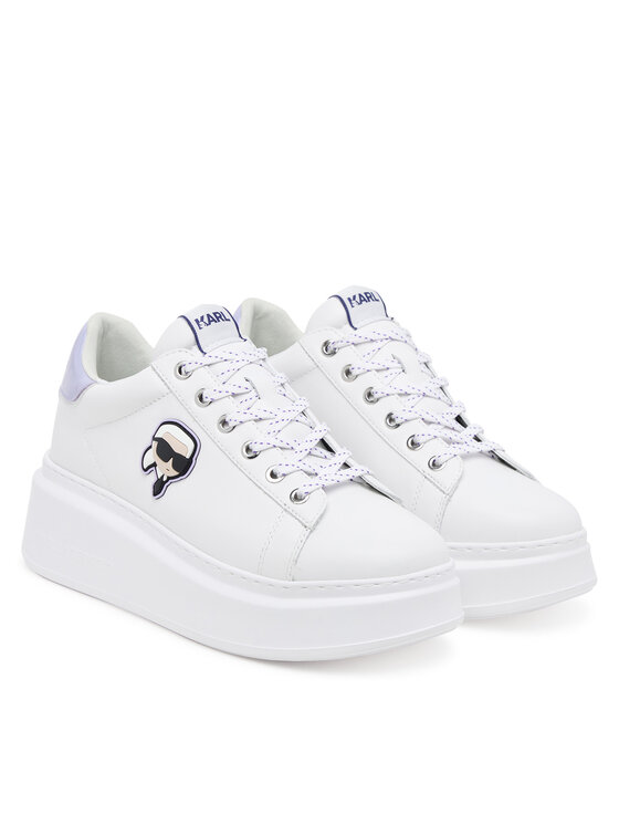 KARL LAGERFELD Sneakersy KARL LAGERFELD Anakapri KL63530N Biela